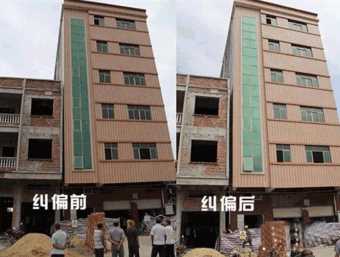 六安舒城县倾斜纠正