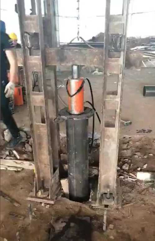 六安舒城县钢管桩加固